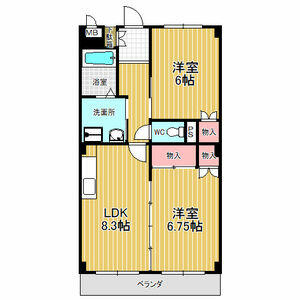 同じ建物の物件間取り写真 - ID:223032489071