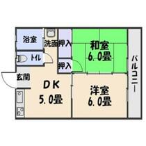 堤ハイツ 8 ｜ 熊本県熊本市東区保田窪２丁目（賃貸アパート2DK・2階・39.60㎡） その2