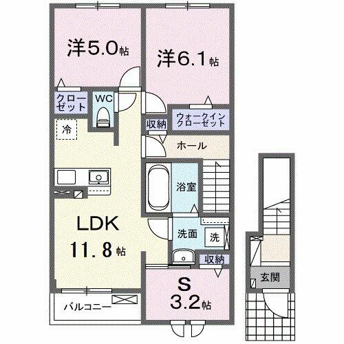 同じ建物の物件間取り写真 - ID:223032366838