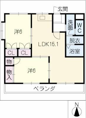 同じ建物の物件間取り写真 - ID:224004843682