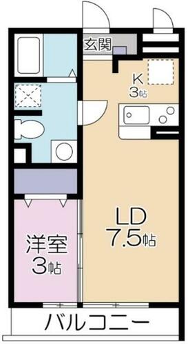 同じ建物の物件間取り写真 - ID:213103708993