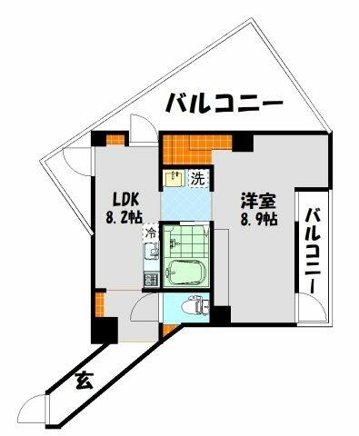 同じ建物の物件間取り写真 - ID:214055856818