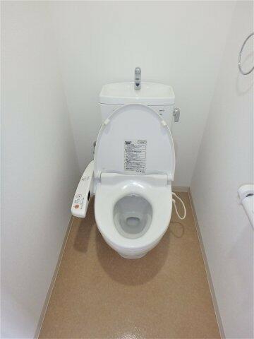 画像13:温水洗浄便座付きトイレです☆（同仕様のお部屋のお写真です）