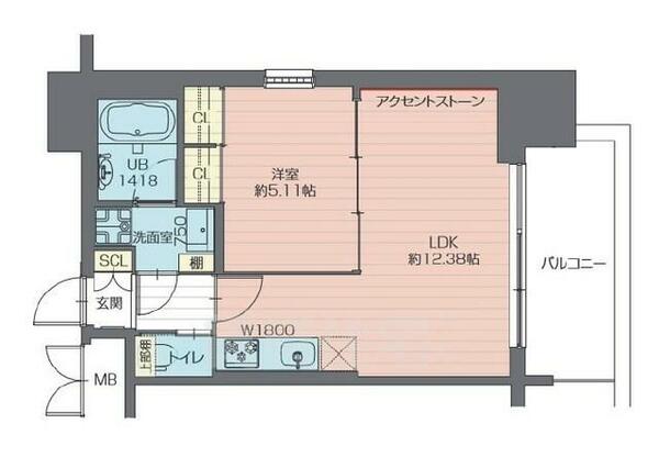 プレジオ阿波座｜大阪府大阪市西区川口３丁目(賃貸マンション1LDK・15階・40.92㎡)の写真 その2