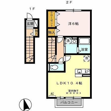 同じ建物の物件間取り写真 - ID:221010619492