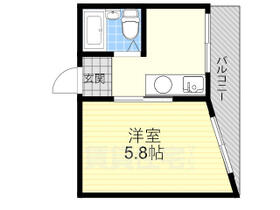 大阪府豊中市岡上の町３丁目（賃貸マンション1K・3階・20.00㎡） その2