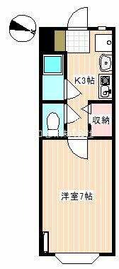 サンガーディアン 105｜山口県下関市稗田南町(賃貸アパート1K・1階・21.45㎡)の写真 その2