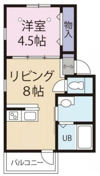 レナルヒュース中野｜東京都中野区丸山１丁目(賃貸アパート1LDK・2階・30.08㎡)の写真 その2