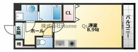 大阪府八尾市水越１丁目（賃貸マンション1R・3階・25.50㎡） その2