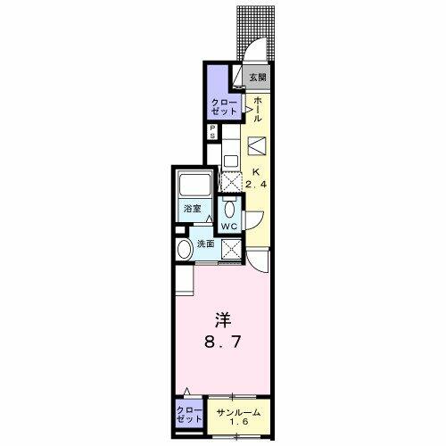 同じ建物の物件間取り写真 - ID:223032437742