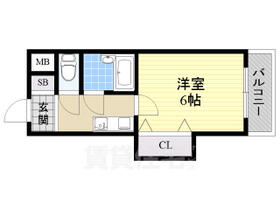 バードヒル鳳  ｜ 大阪府堺市西区上（賃貸マンション1K・3階・19.08㎡） その2