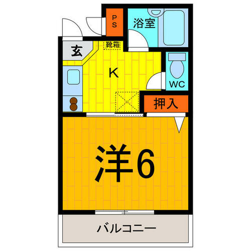 同じ建物の物件間取り写真 - ID:236002761765