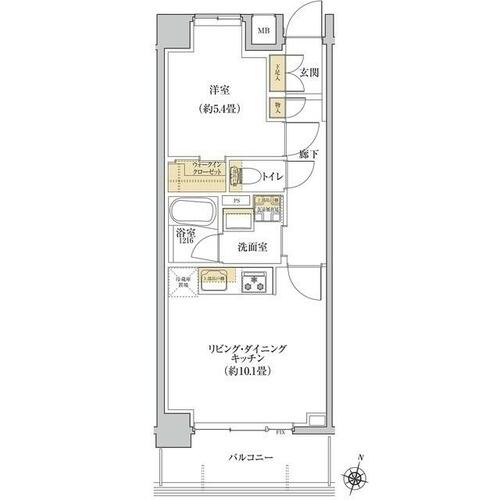 同じ建物の物件間取り写真 - ID:214053319486