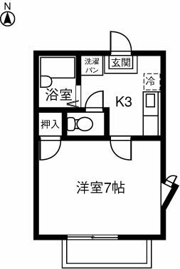 同じ建物の物件間取り写真 - ID:223031257642