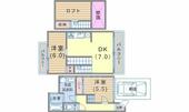 神戸市兵庫区雪御所町 2階建 築24年のイメージ