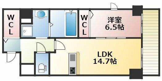 兵庫県神戸市東灘区森南町１丁目(賃貸マンション1LDK・4階・55.05㎡)の写真 その2