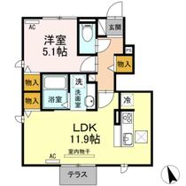 さくら　壱  ｜ 愛知県豊橋市牛川町字西郷（賃貸アパート1LDK・1階・42.17㎡） その2