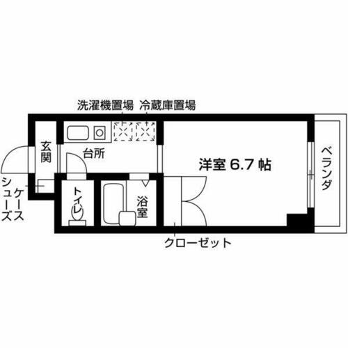 同じ建物の物件間取り写真 - ID:223032477775