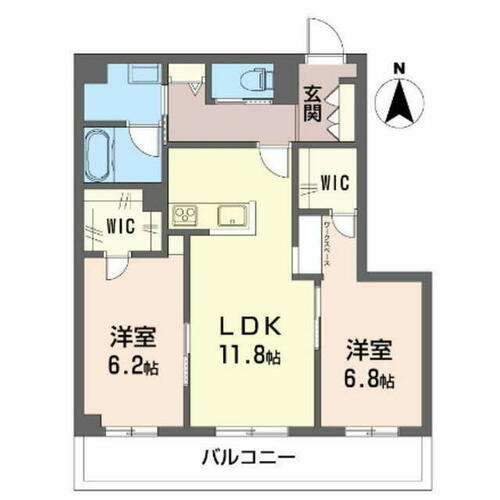 同じ建物の物件間取り写真 - ID:214054099869