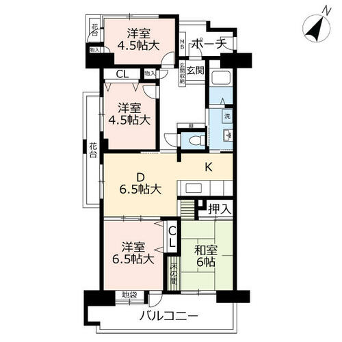 同じ建物の物件間取り写真 - ID:240025672573