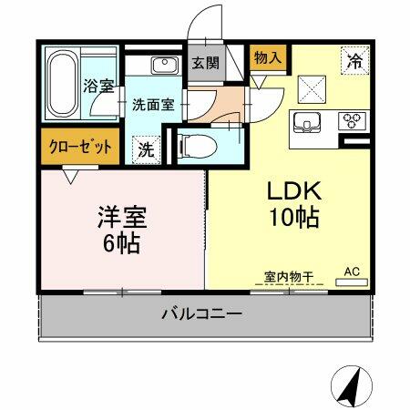 同じ建物の物件間取り写真 - ID:223031555715