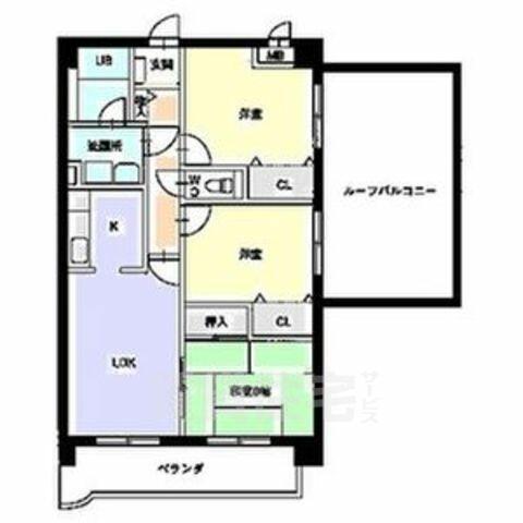 スカイコート２１｜愛知県名古屋市緑区姥子山２丁目(賃貸マンション3LDK・6階・70.17㎡)の写真 その2