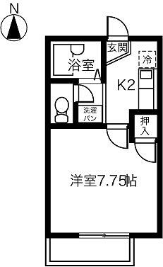 大宮ハイツ103の間取り