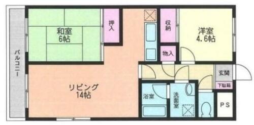 同じ建物の物件間取り写真 - ID:214055089316