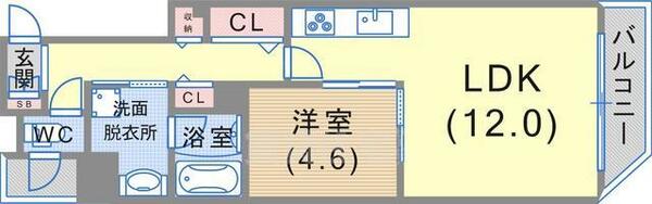 マグノリア・トアロード｜兵庫県神戸市中央区中山手通２丁目(賃貸マンション1LDK・7階・45.36㎡)の写真 その2