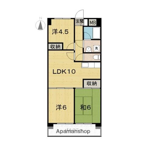 リヴィエール３１ 306｜宮城県仙台市宮城野区鶴巻１丁目(賃貸マンション3LDK・3階・58.50㎡)の写真 その2