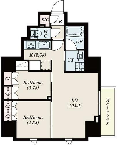 同じ建物の物件間取り写真 - ID:213103566213