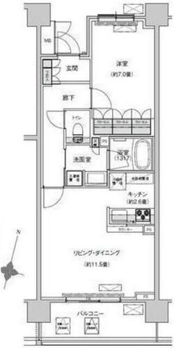 同じ建物の物件間取り写真 - ID:213102383182