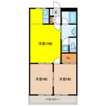 岐阜県羽島市正木町曲利（賃貸アパート2LDK・2階・45.54㎡） その2