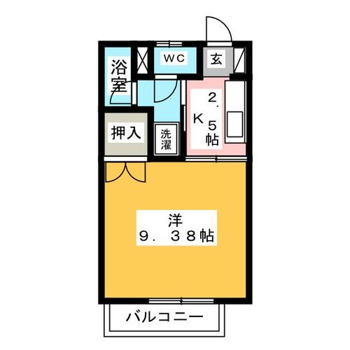グリーンハイム A棟_間取り_0