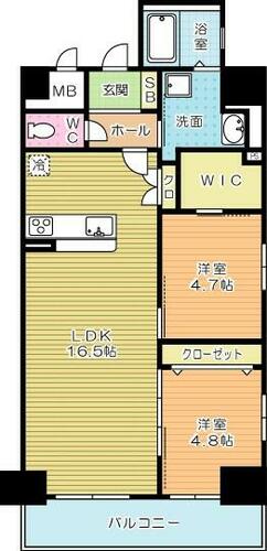 同じ建物の物件間取り写真 - ID:240028591411