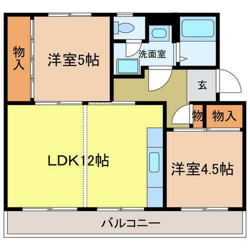 同じ建物の物件間取り写真 - ID:227074503863