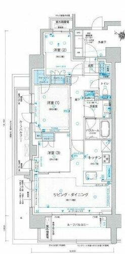 同じ建物の物件間取り写真 - ID:213103551659