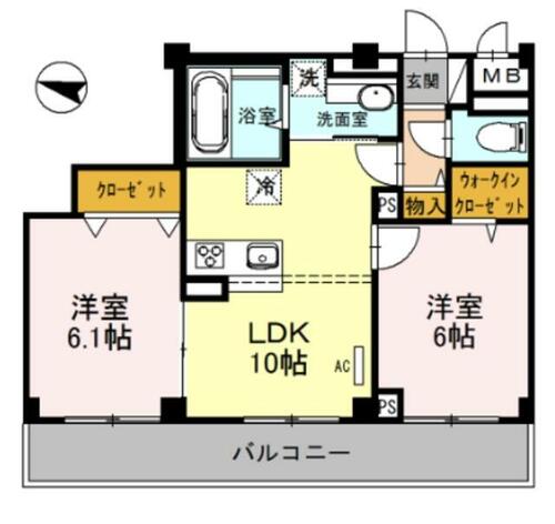 同じ建物の物件間取り写真 - ID:211046730811