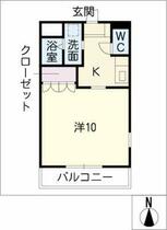 サンハイムＭ＆Ｈ  ｜ 愛知県津島市神守町字二ノ割（賃貸アパート1K・1階・30.10㎡） その2