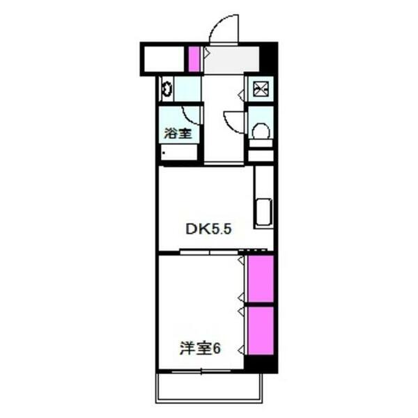 エスポワール｜大阪府大阪市城東区鴫野西２丁目(賃貸マンション1DK・6階・30.29㎡)の写真 その2