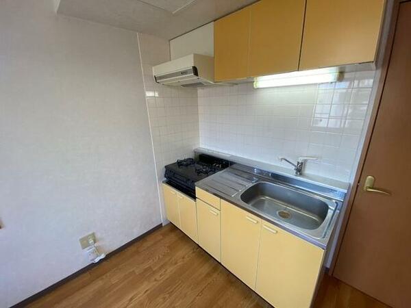 画像16:キッチンはシックなデザインでした。洗い場も大きい。