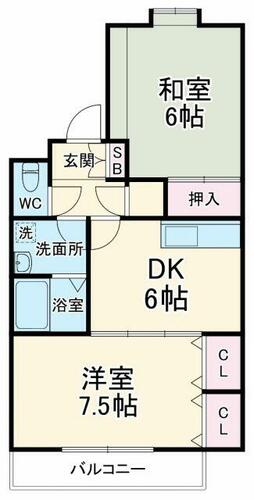 同じ建物の物件間取り写真 - ID:212044626314