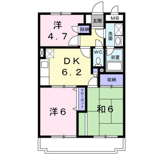 同じ建物の物件間取り写真 - ID:214055125639