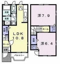 フローラルハイツⅢ 103 ｜ 愛知県春日井市如意申町８丁目（賃貸アパート2LDK・1階・60.24㎡） その2