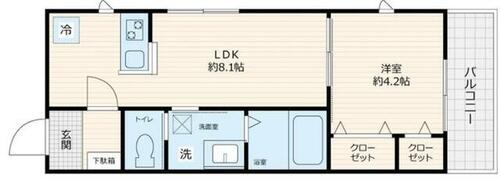 同じ建物の物件間取り写真 - ID:213103651544