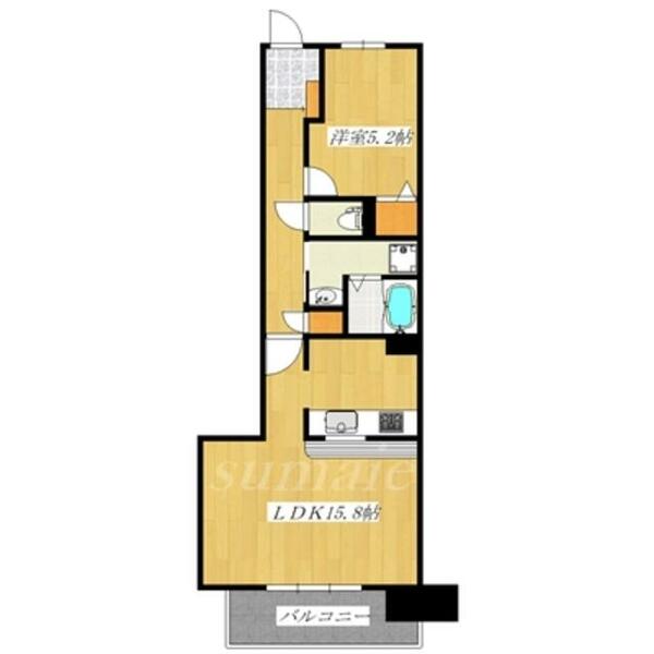 アクトピア北赤羽壱番館 904｜東京都北区赤羽北２丁目(賃貸マンション1LDK・9階・50.26㎡)の写真 その2