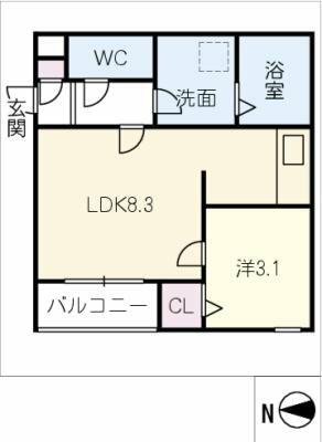 同じ建物の物件間取り写真 - ID:223032727320