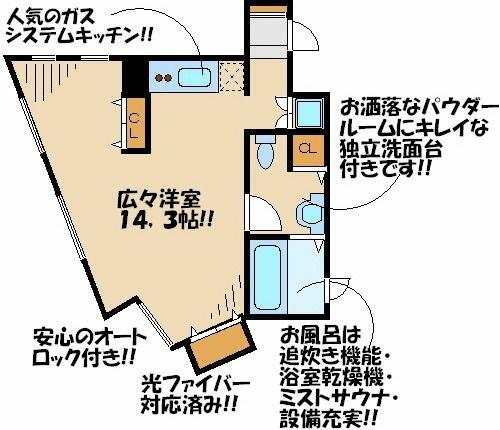 同じ建物の物件間取り写真 - ID:213100570307