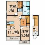 春日井市下屋敷町字下屋敷 2階建 築14年のイメージ