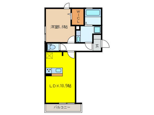 同じ建物の物件間取り写真 - ID:221010564093